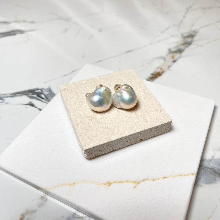 Freshwater Baroque Pearl Earrings