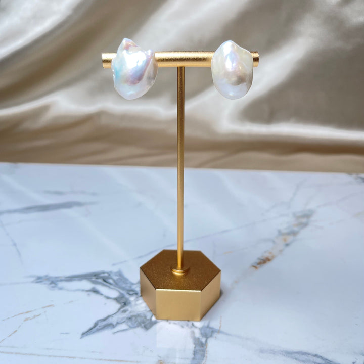 Freshwater Baroque Pearl Earrings