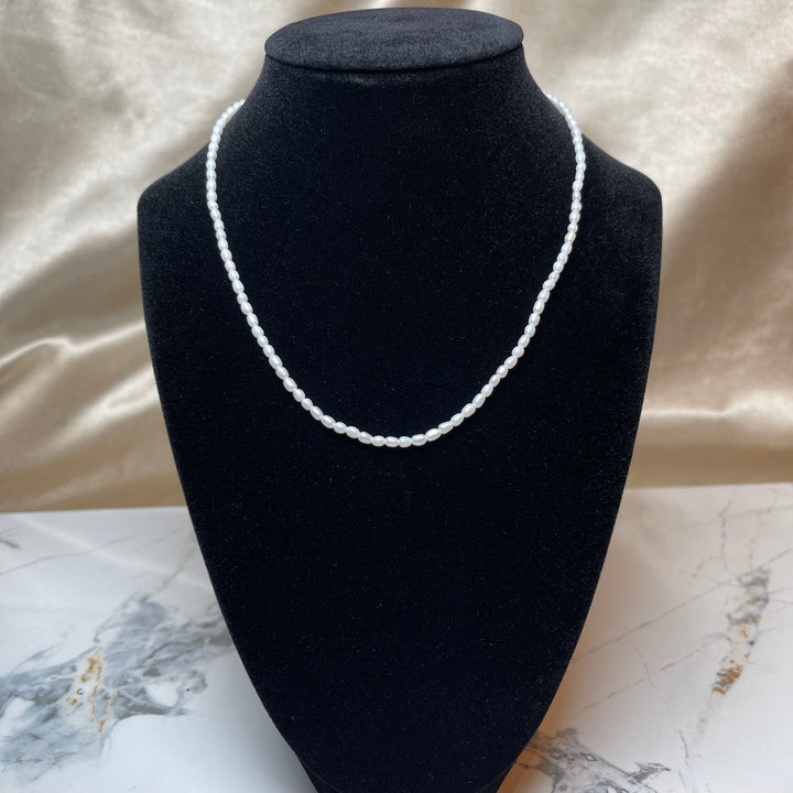 Freshwater Baby Rice Pearl Necklace